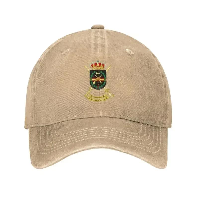 Custom Fashion Cotton Coat Of Arms Spanish Legion Brigade King Flag Baseball Cap for Women Unisex Breathable Dad Hat PerforUnisexce