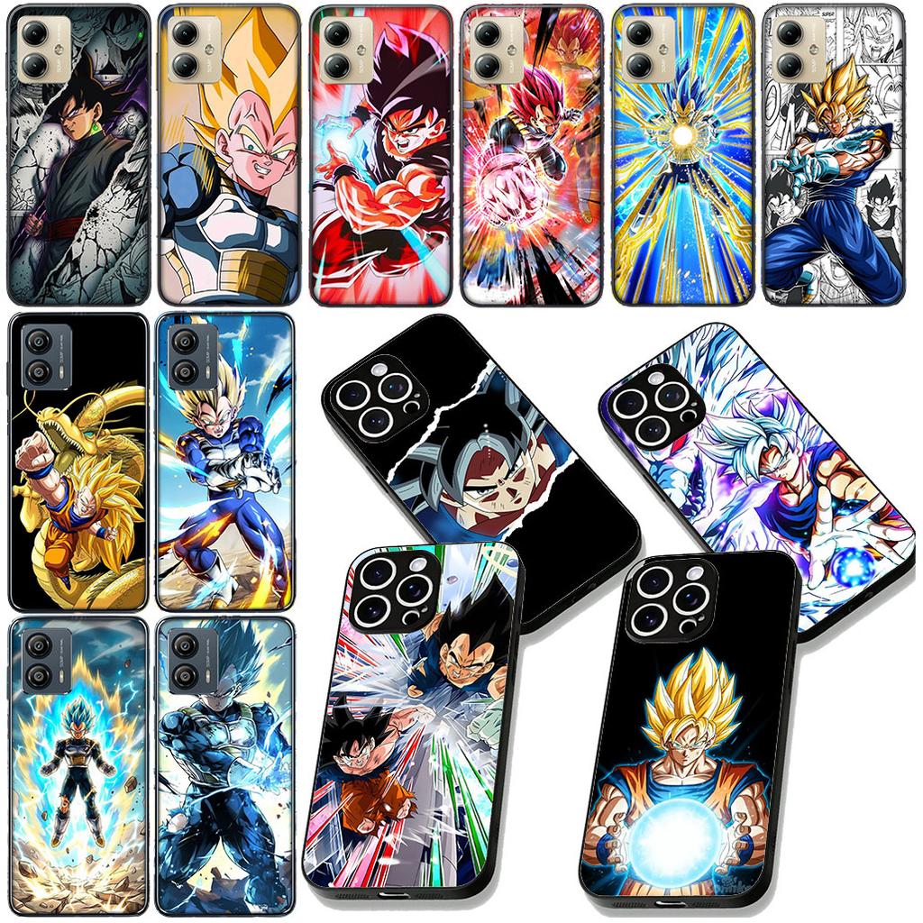 Мультяшный Дракон Gokus Ball Веджета Чехол для телефона для Apple iPhone 16 17 Air 14 15 Pro Max Plus 16+ 16E 14+ ProMax Защитный чехол