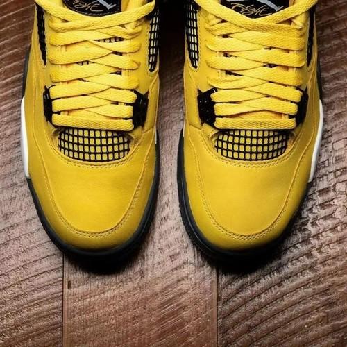 Air Jordan 4 Retro Mid Lightning Желтый Лайтнинг Мужские ct8527-700
