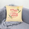 Стих из христианской Библии Наволочка Иисуса Чехол для подушки Мягкая Милая Наволочка для машины Дивана Наволочка Полиэстер с молнией