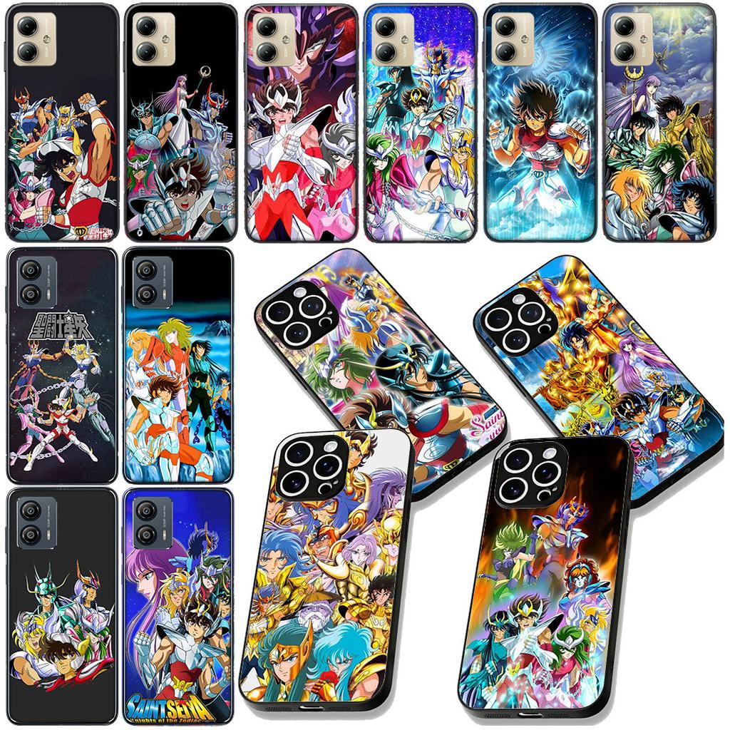 Anime Saint Cartoon Seiya Phone Case for Xiaomi Redmi Note 12 11 10 A3 Pro 10A 10C 12C Note12 5G Protective Cover