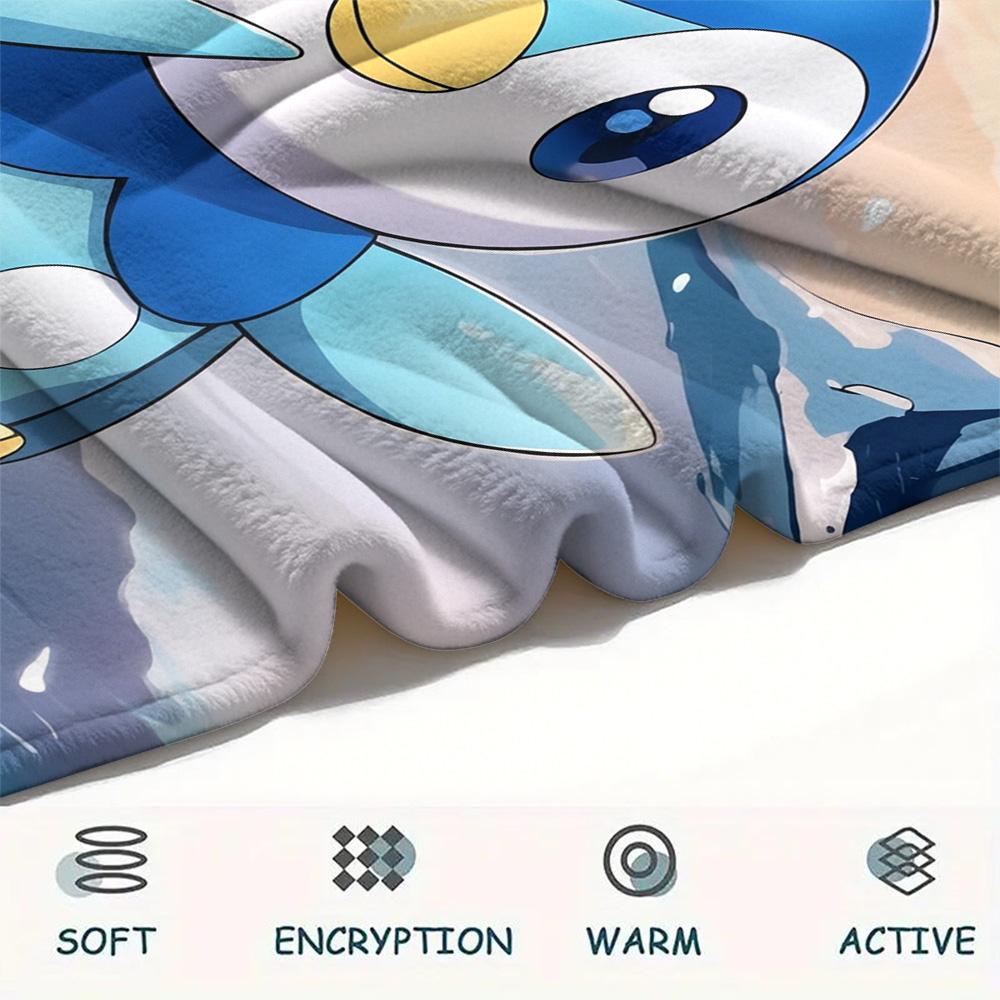 Bonsly  Print Flannel Blanket, High quality Comfortable for All Seasons, Home Decor, Warmth and Comfort
