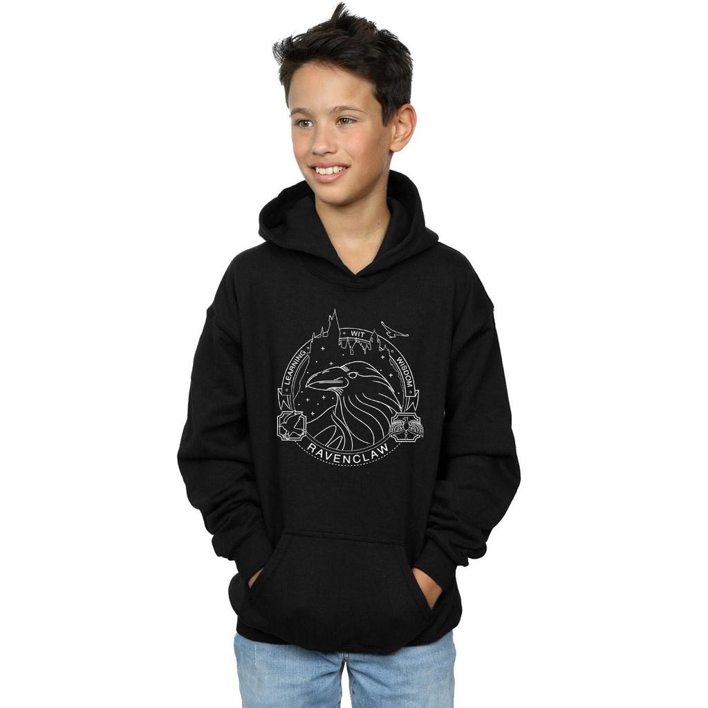 Harry Potter Boys Ravenclaw Seal Hoodie