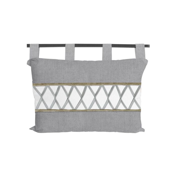 Headboard In Pure Cotton 45x70 Cm AUDE, by Soleil d'Ocre