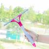 Multifunctional Spray-type Glass Cleaning Tool Brush Cleaner Handled Scraper Car Window Washing Tool