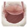 Disney Sherry May Plush Fabric Shoulder Bag Women Shoulder Bag White Pink 400060447652