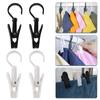 Laundry Hooks Hanger Clips Swivel Clothes Pins Durable Plastic Clip Home