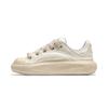 Li Ning Cloud Travel C4D Shock Absorbing Wear Resistant Low Top Casual Shoes Women Casual Shoes Off-White AZGU038-4