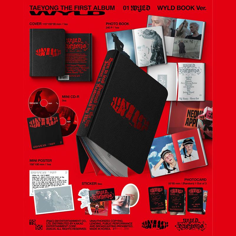 ТЭЁН (NCT) – 1-й альбом WYLD (WYLD BOOK Вер.)