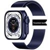Оригинальный миланский стальной ремешок для Apple Watch Ultra2, iWatch10