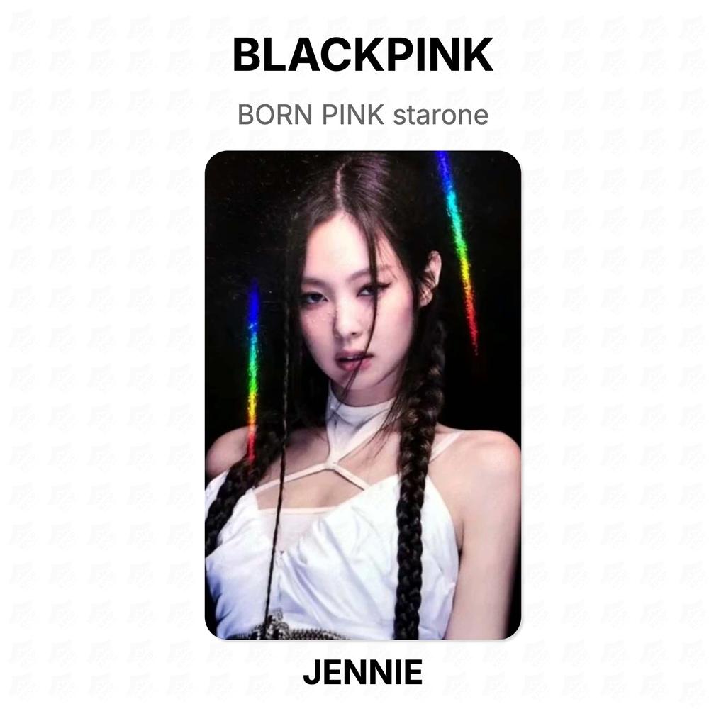 BLACKPINK BORN PINK starone Официальная фотокарточка