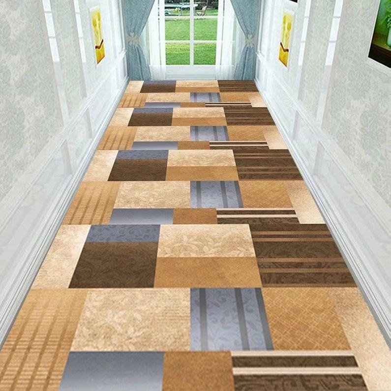 Crystal Velvet Runner Rugs, Machine Washable, Non-Slip, Waterproof, Soft Polyester, Ideal for Kitchen, Laundry Room, Hotel Corridor Decor