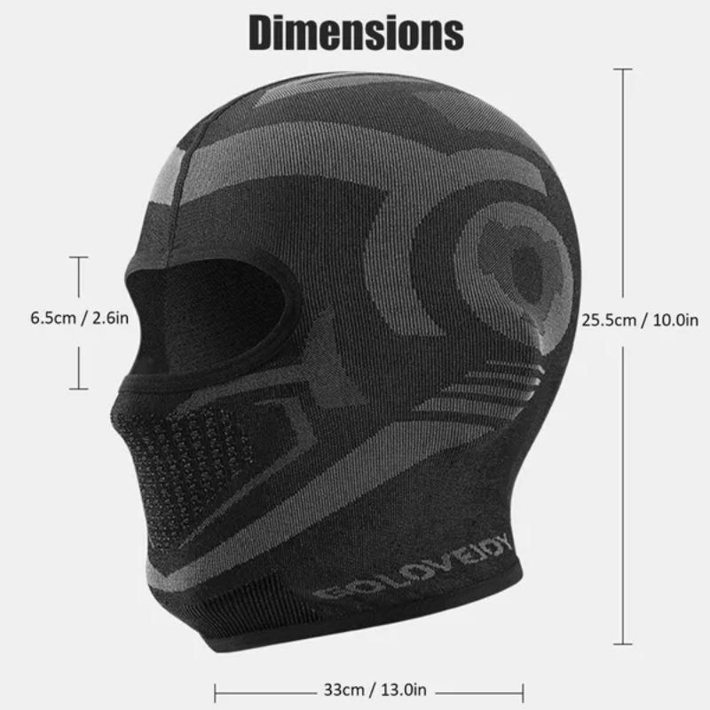 Balaclava Ski Cap Windproof Dustproof Thermal Face Cover In Winter for Skiing Snowboarding Motorcycling for Men Women