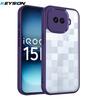 KEYSION Прозрачный чехол для телефона для IQOO 15R 5G Мягкий силикон+ПК HD Clear Простой ударопрочный задний чехол для телефона для IQOO Z11 Turbo