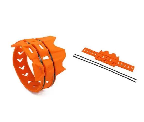 Универсальный кожух выхлопной трубы Escape Muffer Silencer Protector Guard Грязезащитный термостойкий для деталей мотоцикла Enduro Motocross