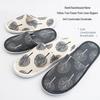 Luxury Non-slip Cotton Linen Slippers for Hotels, Salons & B&Bs