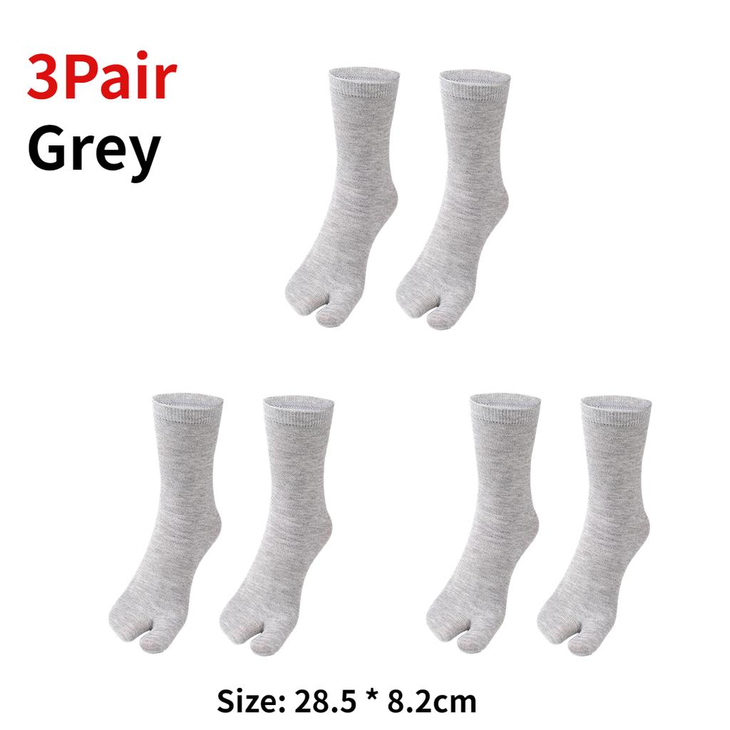 1-5Pair Japanese Style Two Finger Socks Unisex Clog Socks Polyester Toe Separation Socks Kimono Flip Flop Sandal Split Toe Sock
