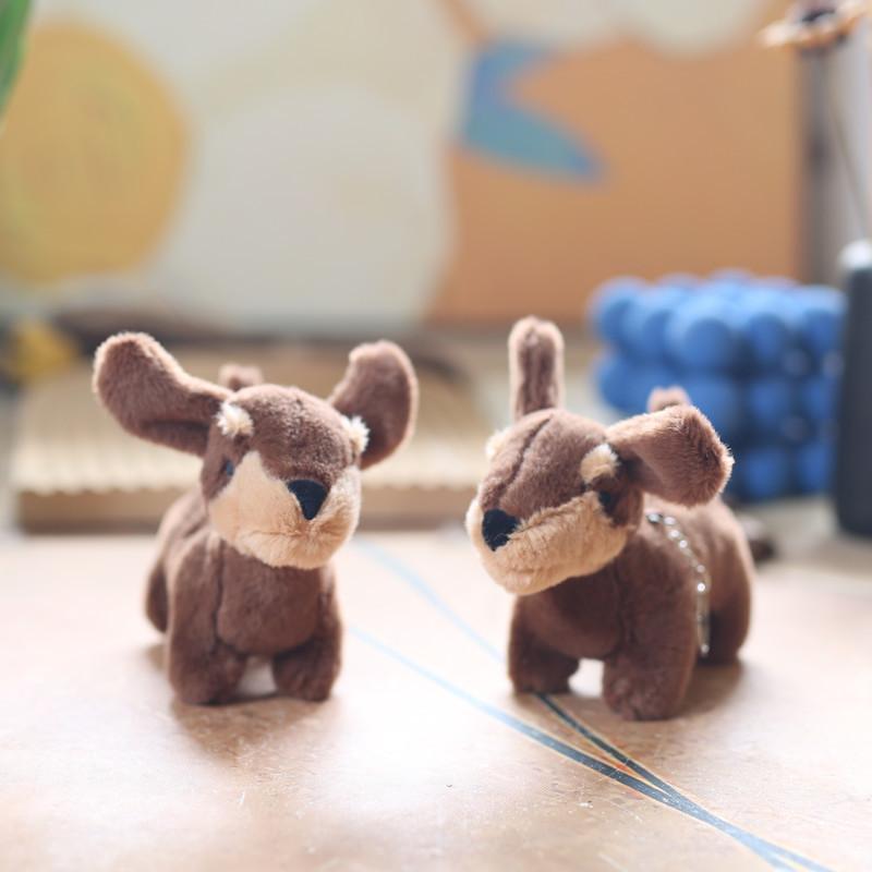 Милая милая такса собака кулон плюшевая игрушка кукла щенок сумка подвесной брелок тряпичная кукла кукла