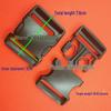 Adjustable Plastic Buckle for Fanny Packs and Backpacks, 1-5cm
