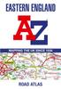 Книга Eastern England A-Z Road Atlas
