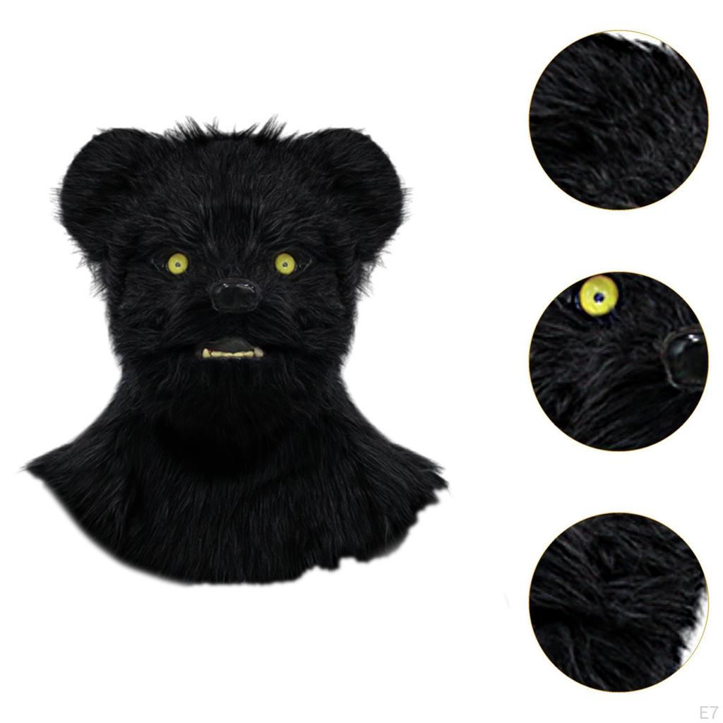 Маска-костюм головы животного для Хэллоуина, ролевых игр и развлечений