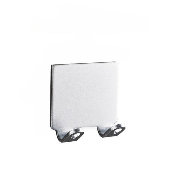 1шт непробивной держатель для бритвы крючок для хранения алюминиевый многоцелевой без хранения аксессуары для ванной комнаты