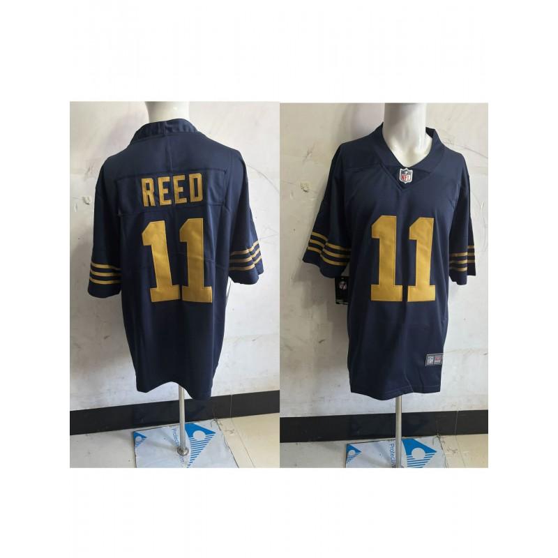NFL Style Basketball Jersey Short Sleeve Team Embroidered Sportswear Men Youth
