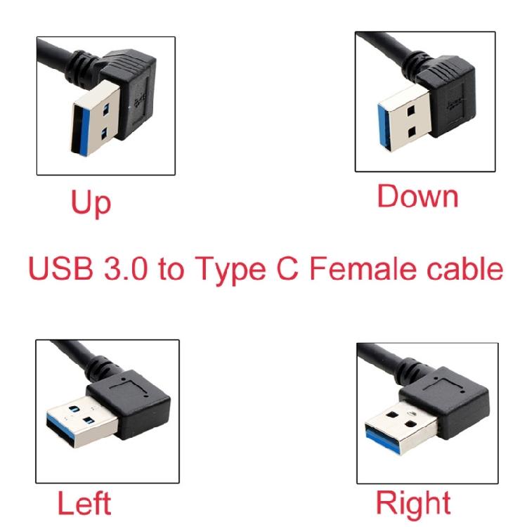 Адаптер USB Type-C (розетка) на USB (вилка) 5 Гбит/с, разъем кабеля зарядного устройства UsbC для ПК, телефона