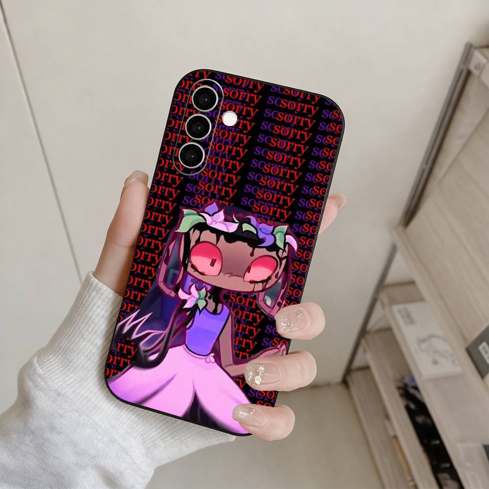 Чехол для телефона Bassie B-Bloomington D-Dandys World для Samsung Galaxy A73, A72, A71, A70, A53, A52, A51, Другие Мягкий Черный Чехол