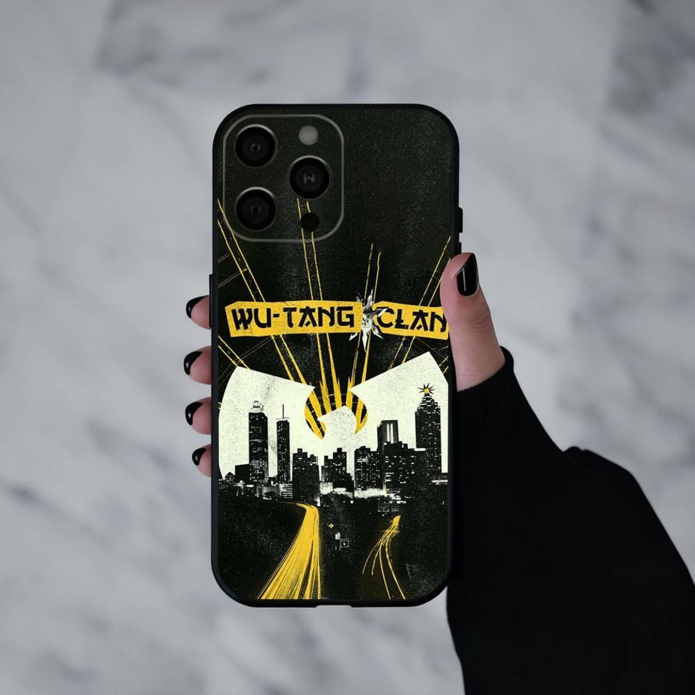Wu-Tang Wu T-Tang C-Clan-N U-Ultra Чехол для телефона для iPhone 17pro,16,15,14,13,12,11 Plus,Pro Max,XS,Мягкий силиконовый черный чехол