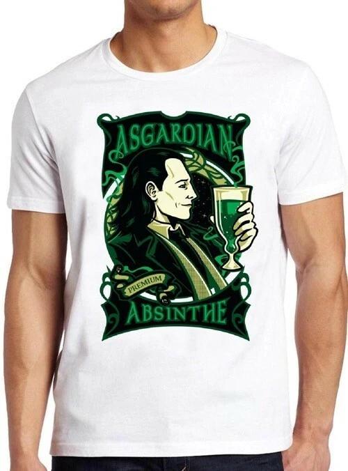 Asgardian Absinthe Thor Retro Funny Cool Gift Tee T Shirt M143