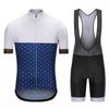 Men Women Cycling Jersey Bib Shorts Set Breathable Mountain Road Bike Outfit