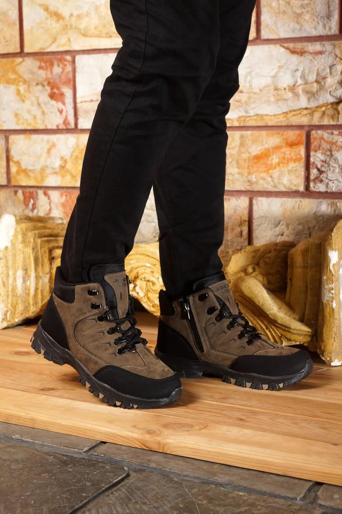 Men's Fashion Waterproof Flat Heeled Boots Bootie Waterproof Unisex Outdoor Boat Shoes