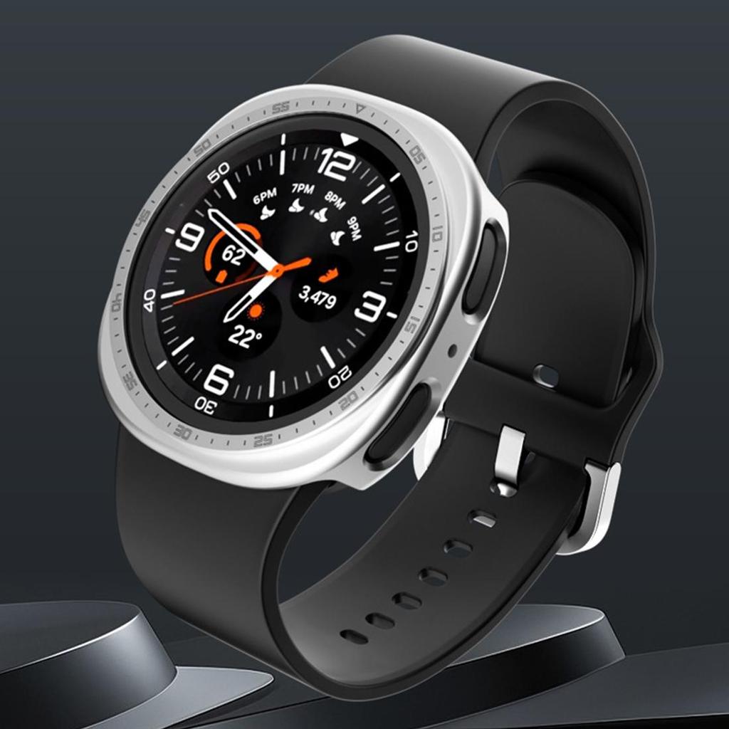 Полый чехол-накладка для Samsung Galaxy Watch 8 44 мм Аксессуары ПК Чехол-бампер для Samsung Watch8 40 мм Безель-кольцо Чехол