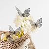 12pcs 3D Hollow Butterflies Wall Stickers On The Wall for Wedding Decoration Children Room Decor Living Room Kids Bedroom DIY