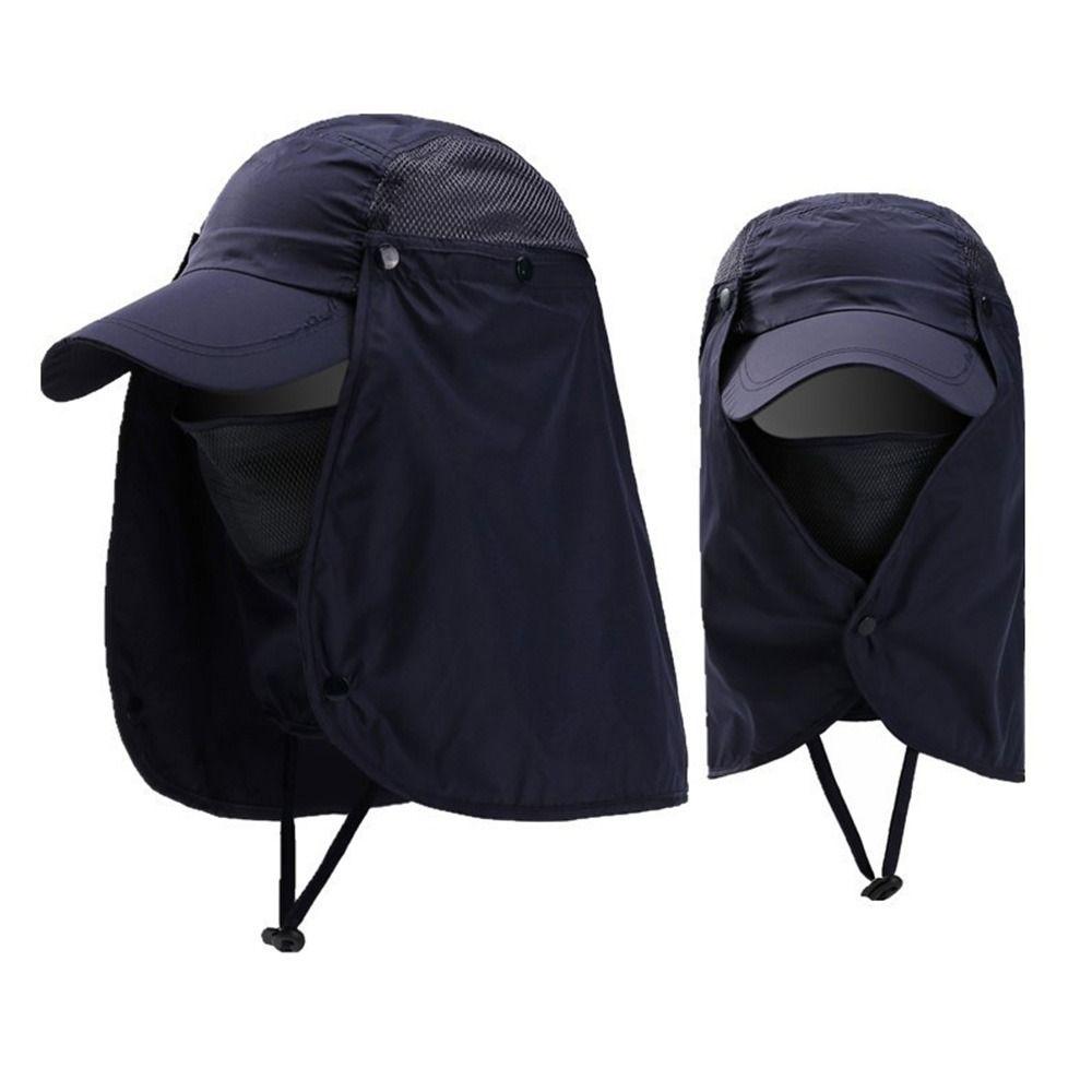 Neck Face UV Sun Protection Adjustable Sunshade Hat Fisherman Cap Baseball Cap Fishing Sun Hat