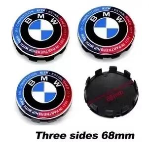 UIDM1 4Pcs 56/68mm Car Wheel Center Hub Cap Caps Emblem Logo For BMW X1 X3 X5 E90 E46 E60 F10 F30 F20 G20 E39 E92 G30 E87 E36 F11 E91