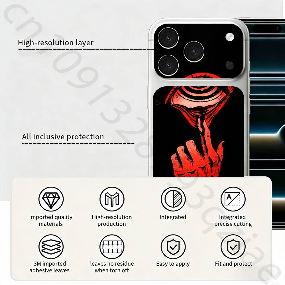 Ретро-индустриальный стиль Ржавый БИЛЕТ Наклейка-обертка для iPhone 17 Pro/Pro max Защитная пленка для задней панели, рамки, камеры