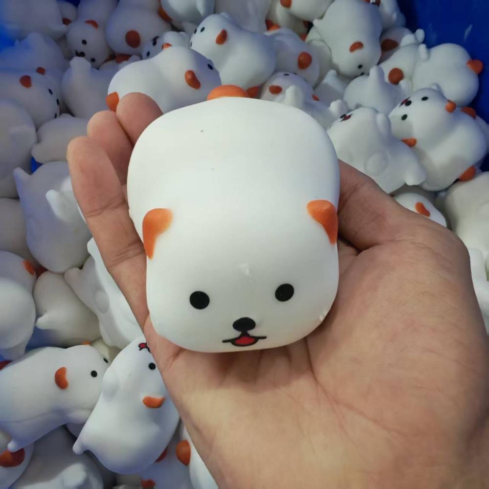 Cute Cats Crunchy Squeeze Shapable Blocks Filled Squishy Crispy Dogs Squishy Student Prize