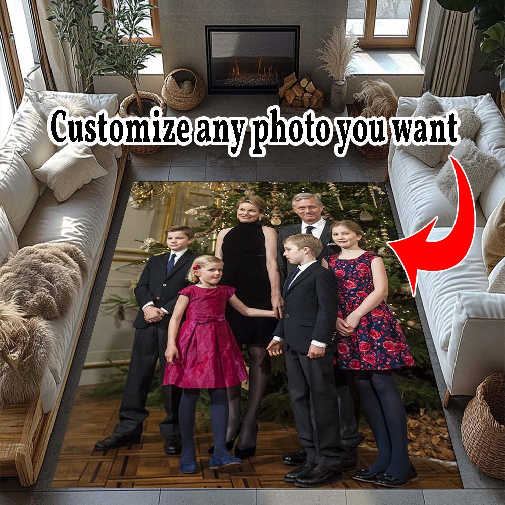 Customize Photos Customize picture Area Rug Perfect for Entryway Study room Playrooms Game Room Antislip Carpet Anime Office Decor