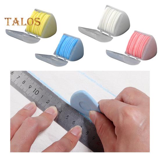 10/20/30 шт. Треугольные портновские мелки, профессиональные маркеры для ткани, цветные мелки, карандаши, инструменты для маркировки ткани, швейные принадлежности для квилтинга, аксессуары