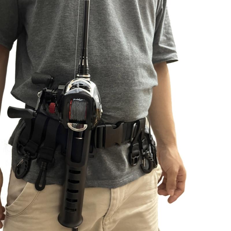 Рыболовный пояс Пояс для каякинга Пояс для вейдерсов Пояс с рыболовным крючком Регулируемый поясной ремень Пояс для рыбалки в забродку с крючком