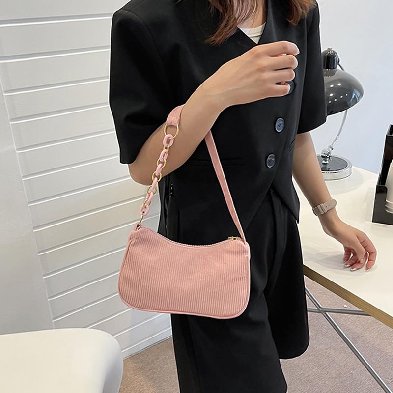 Версия литературной и художественной тканевой сумки, женская простая и повседневная бархатная сумка на плечо, однотонная мини-сумка через плечо, сумка