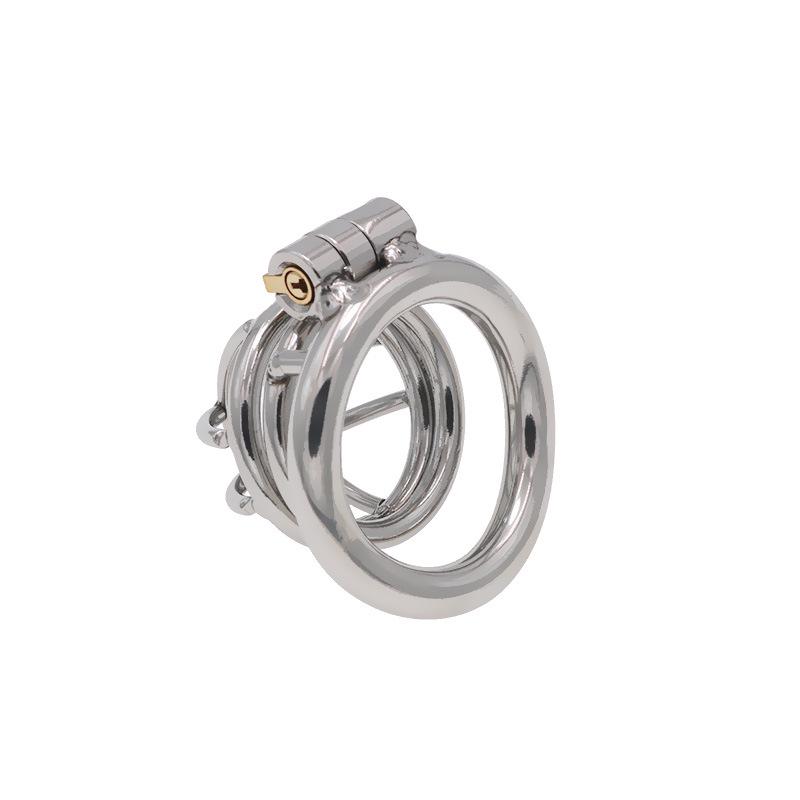 Пояс верности из нержавеющей стали Chaqu 304: Носимая металлическая клетка-ограничитель для мужчин