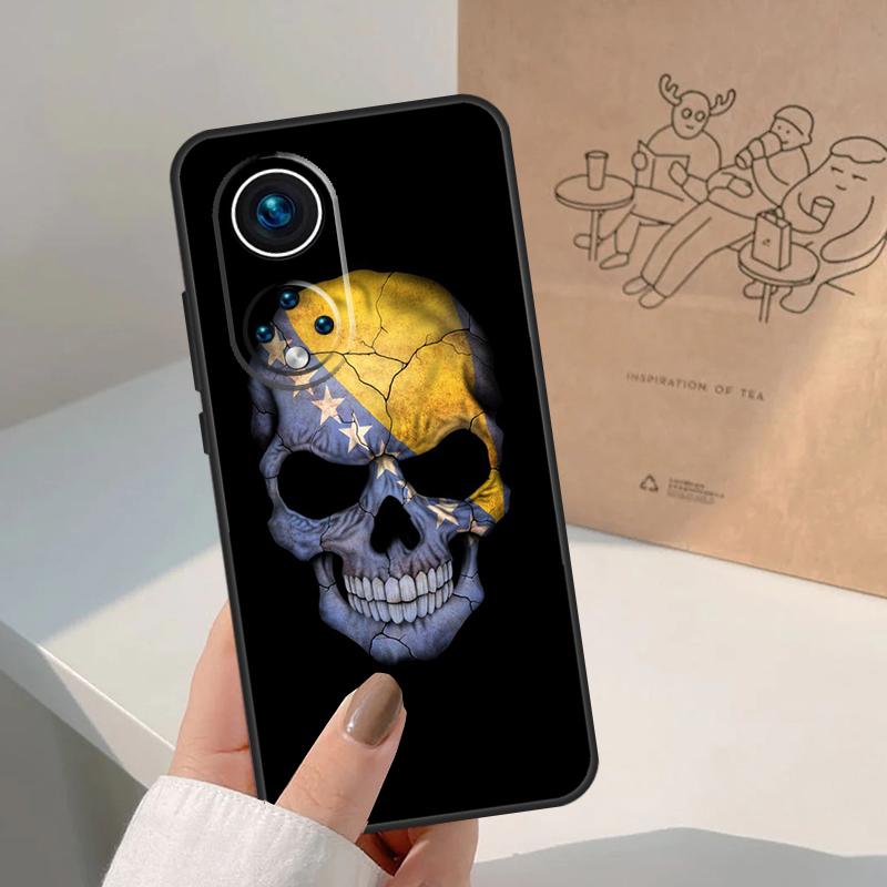 Чехол с флагом Боснии для Honor Magic 8 5 6 7 Pro Для Honor 400 200 Lite 50 70 90 X8c X8b X9a X9b X9c X9d Win