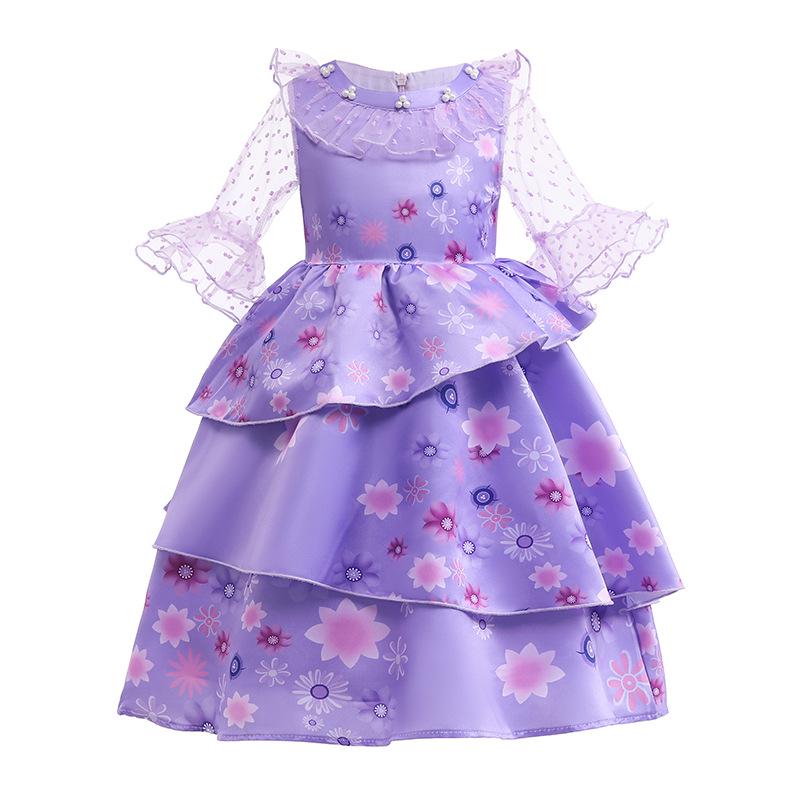 Girls' Princess Dresses: Cosplay & Halloween Performance Costumes