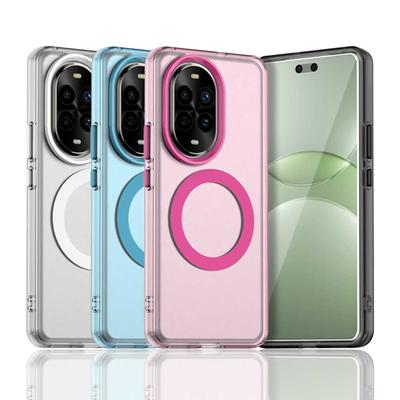 Для Huawei Nova 13Pro чехол Luxury Skin Feel магнитный беспроводной зарядный чехол для Nova 12 13 для Magsafe противоударный чехол