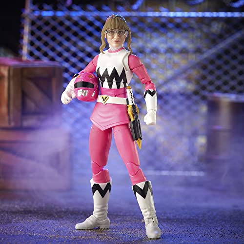 Power Rangers Lightning Collection Lost Galaxy Розовый Рейнджер 6-дюймовая Коллекционная Фигурка Премиум-класса с Игрушечными Аксессуарами, для Возраста от 4 лет