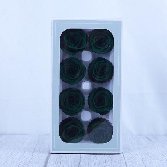 Yousheng 8 шт. консервированная роза красота неувядающая реалистичная вечная цветочная композиция подарок для украшения домашней вечеринки