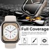Glass+Case For Apple Watch Series 10 46mm 42mm Screen Protector Cover Change To Ultra Bumper Case Full Cover iWatch S10 42 46 mm